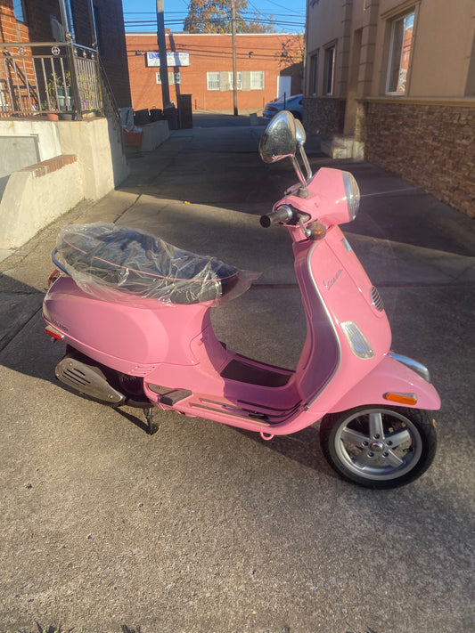 Pink Piaggio Vespa